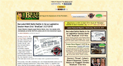 Desktop Screenshot of bradblog.com